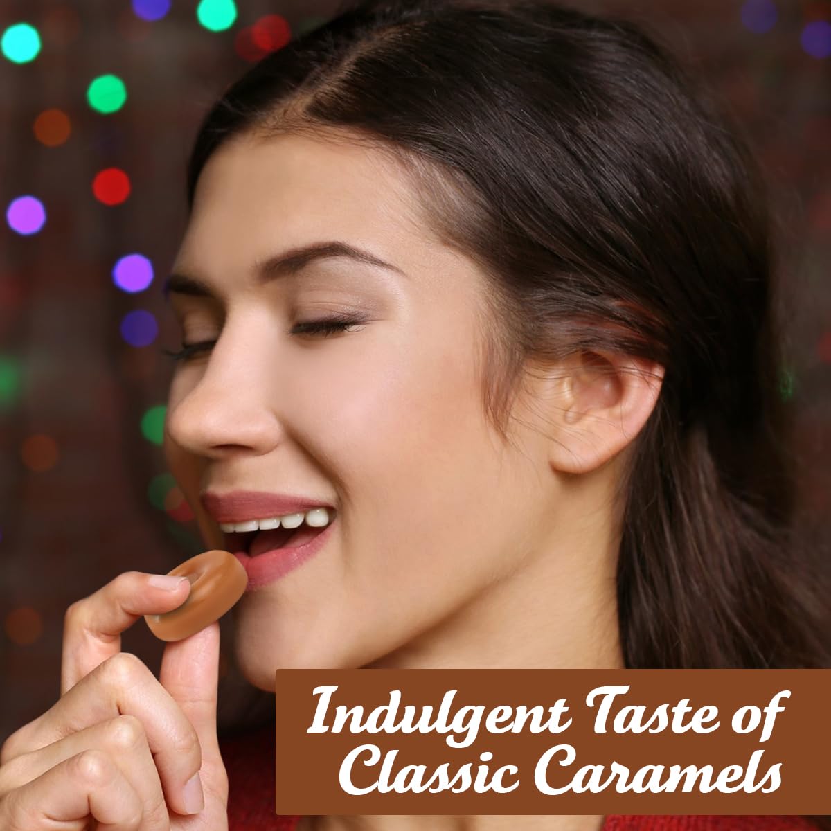 Individually wrapped Werthers Original caramels, preserving freshness and easy sharing.