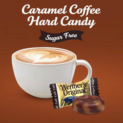 GEEOOLLAH Werther's sugar-free coffee caramel candy creamy melt texture