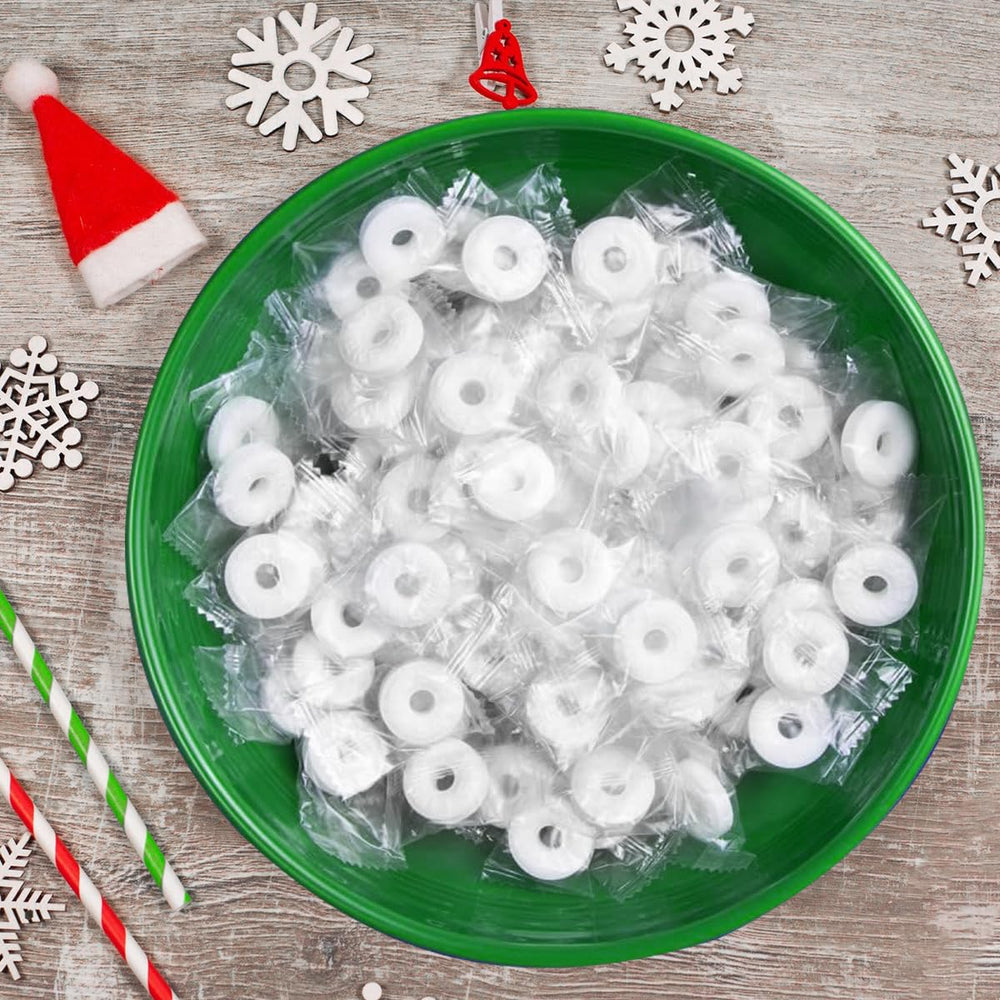 GEEOOLLAH Wint-O-Green classic hard candy delivers iconic mint taste for gatherings.