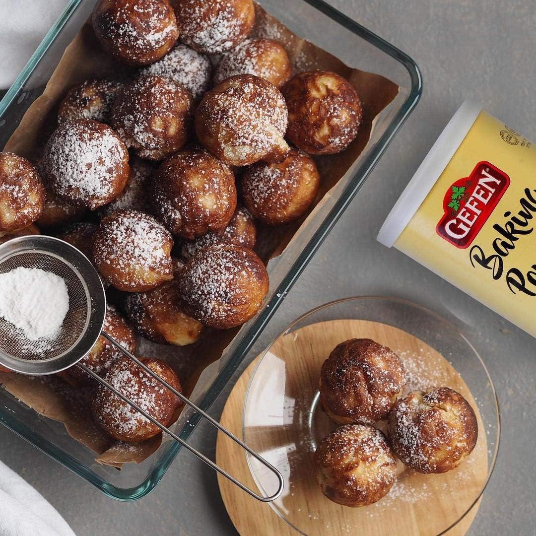 Gefen aluminum-free baking powder supports clean, reliable rising.