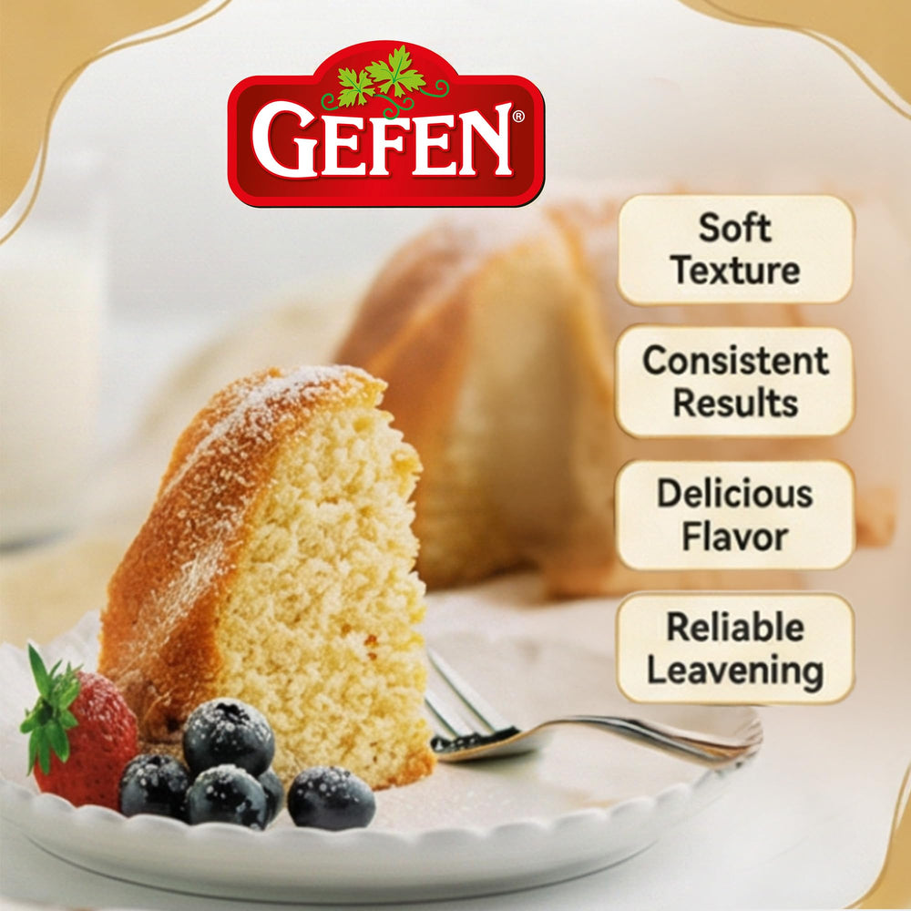 Resealable Gefen canister highlighting easy storage and freshness.