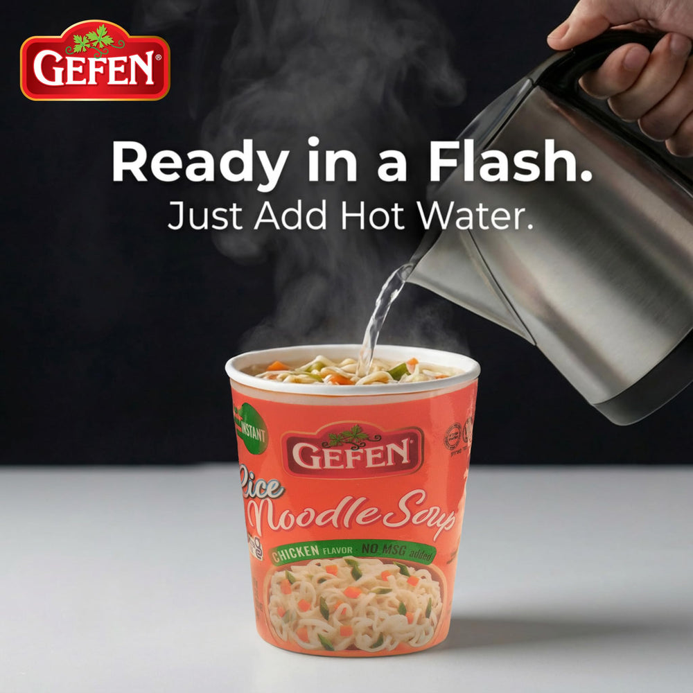 Gefen dairy-free and meat-free option, kid-friendly and versatile.