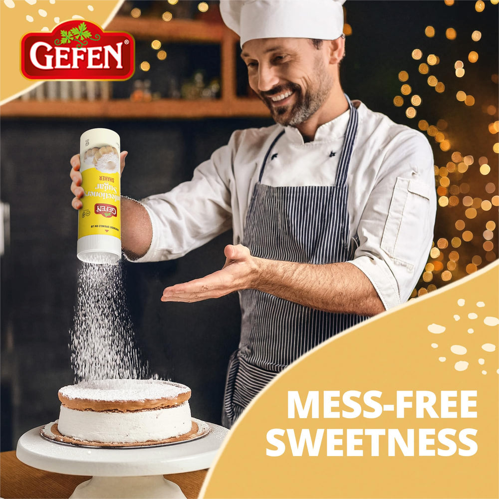 Gefen Confectioners Sugar ingredients: sugar and tapioca starch