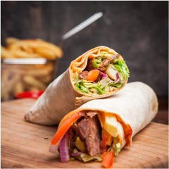 Closeup texture of Wonder Wraps Original tortilla showing pliable surface