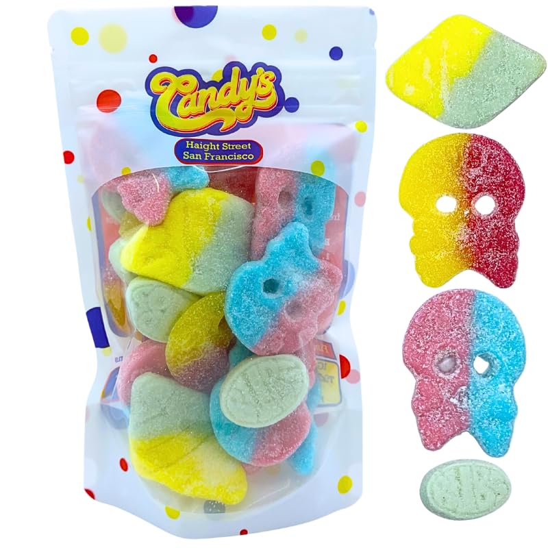 Generic BUBS Sour Mix foam candies with soft texture, ideal for casual snacking.