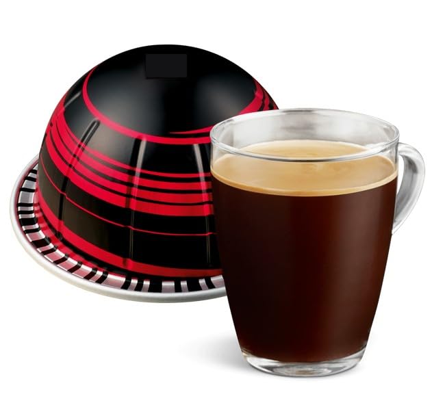 Generic Half Caffeine coffee pod image showcasing a smooth, velvety brew for a longer sip.