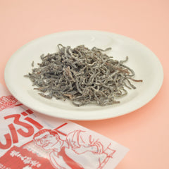 Generic Shio Kombu rice topping sprinkled over steamed white rice for savory flavor