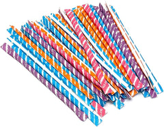 Generic Silly Stix packaging close-up, showcasing assorted flavors for parties.