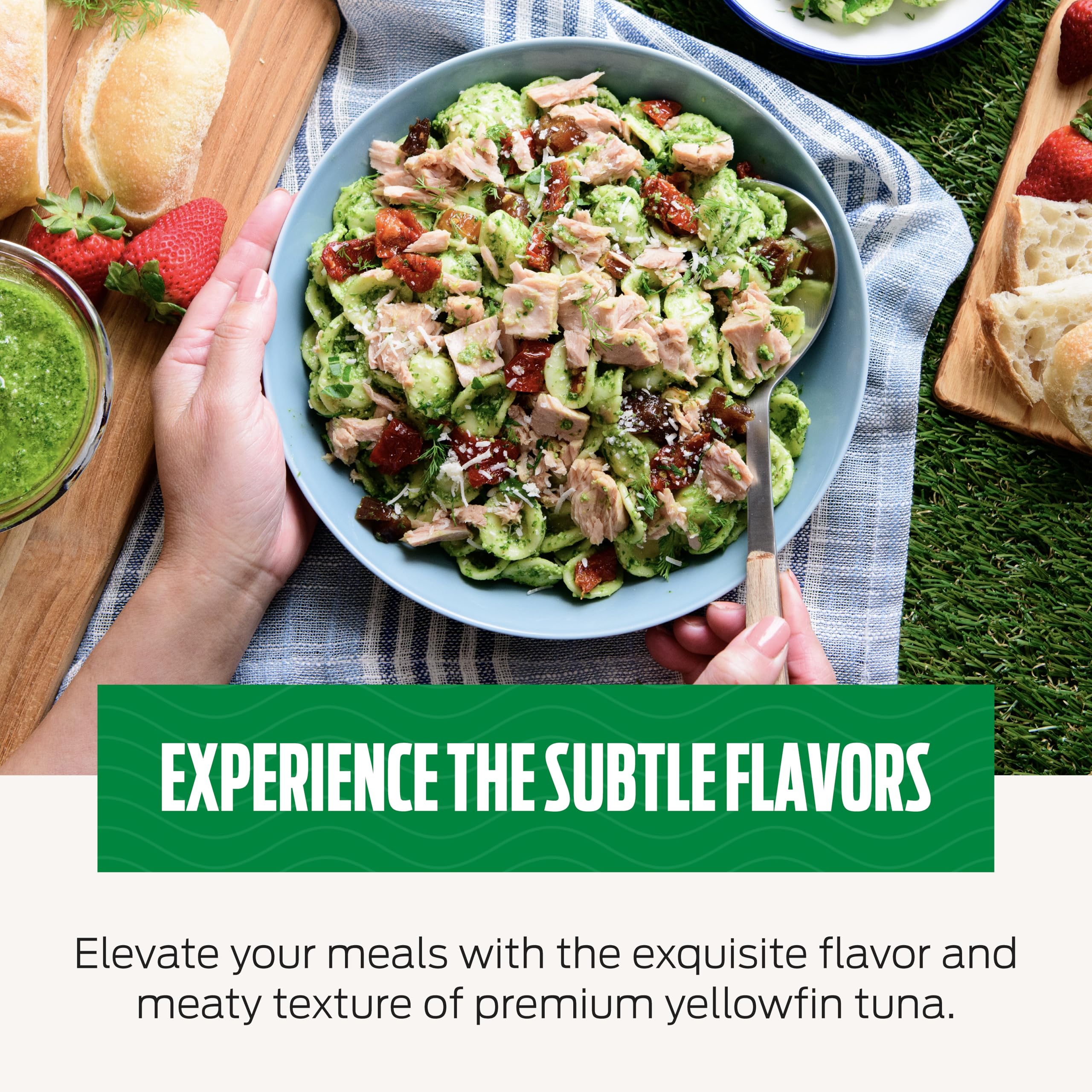 Genova Premium Lite Yellowfin Tuna in Water dish idea for quick lunches