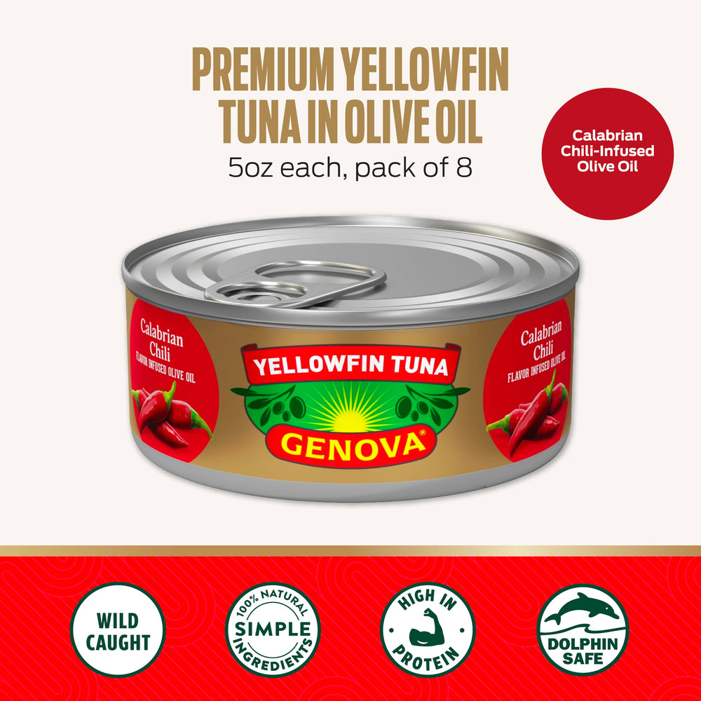 Genova wild caught tuna packaging highlighting quality and value