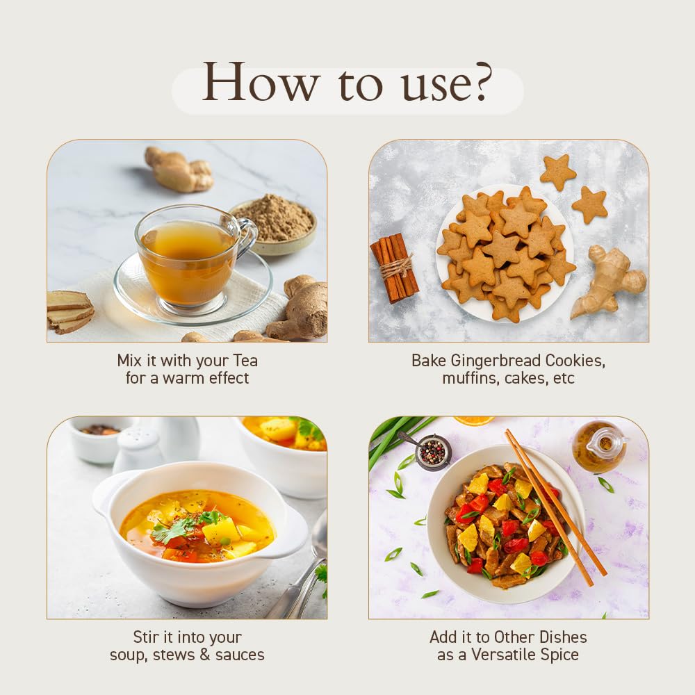Geo-Fresh sustainably sourced ginger from India emphasizes ethical farming and freshness.