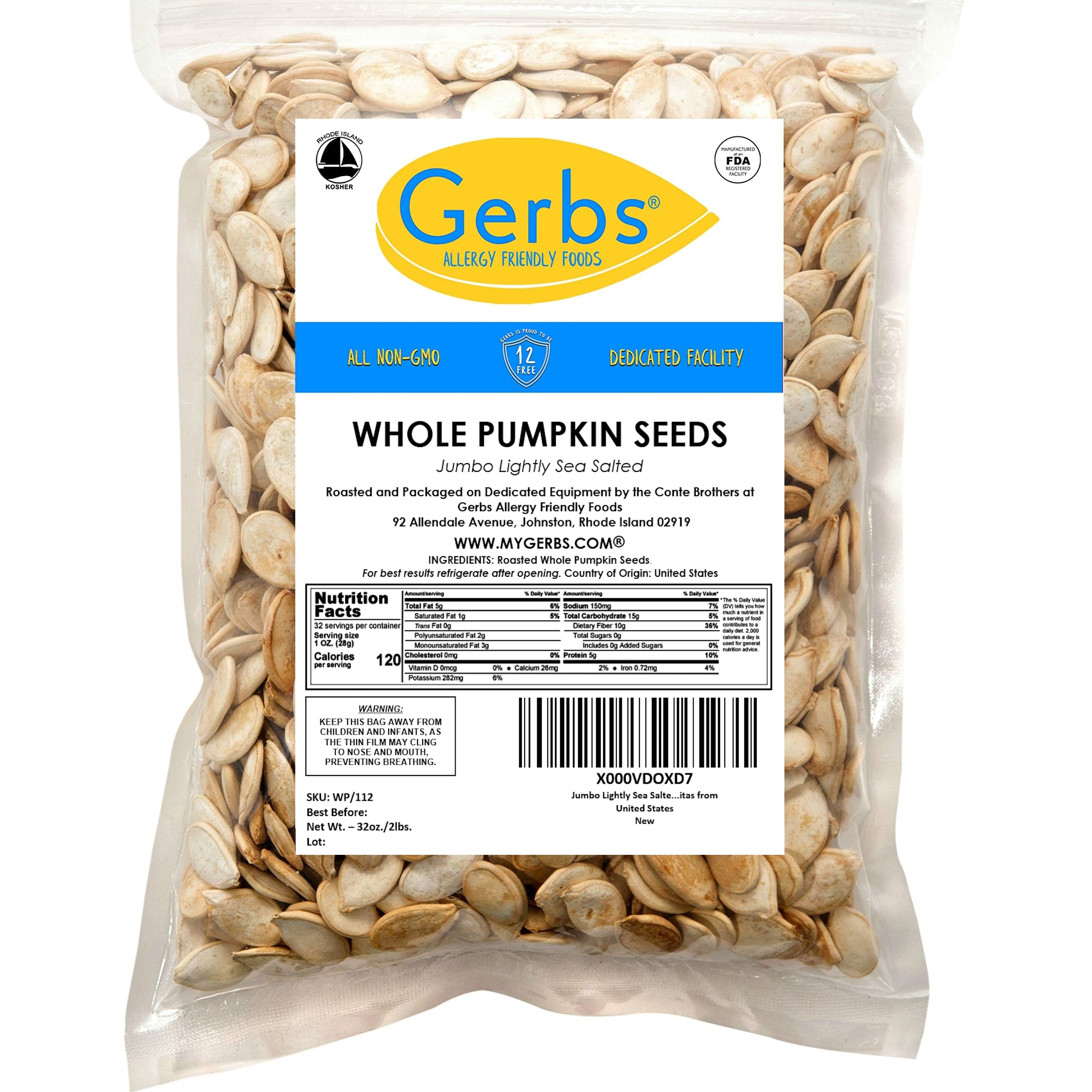 Gerbs bulk 2 lb packaging display for easy shopping