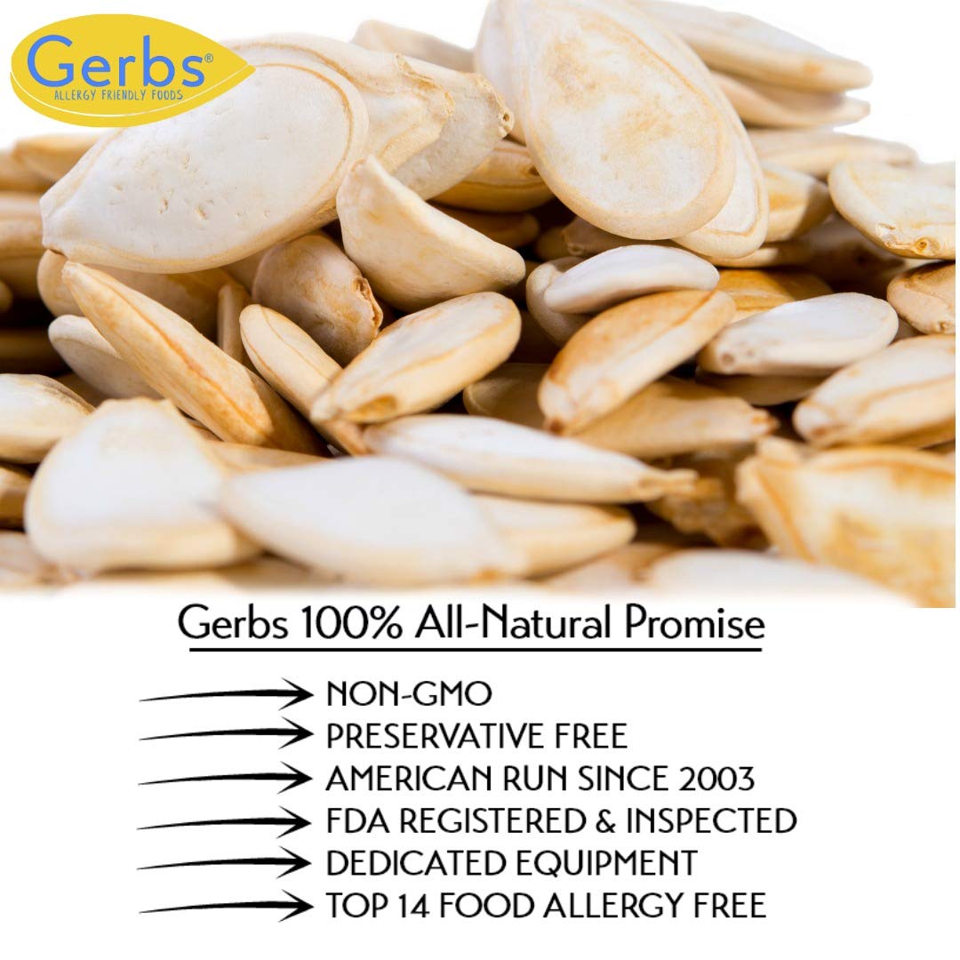 Gerbs carefully sourced pumpkin seeds ensure quality and consistent performance.
