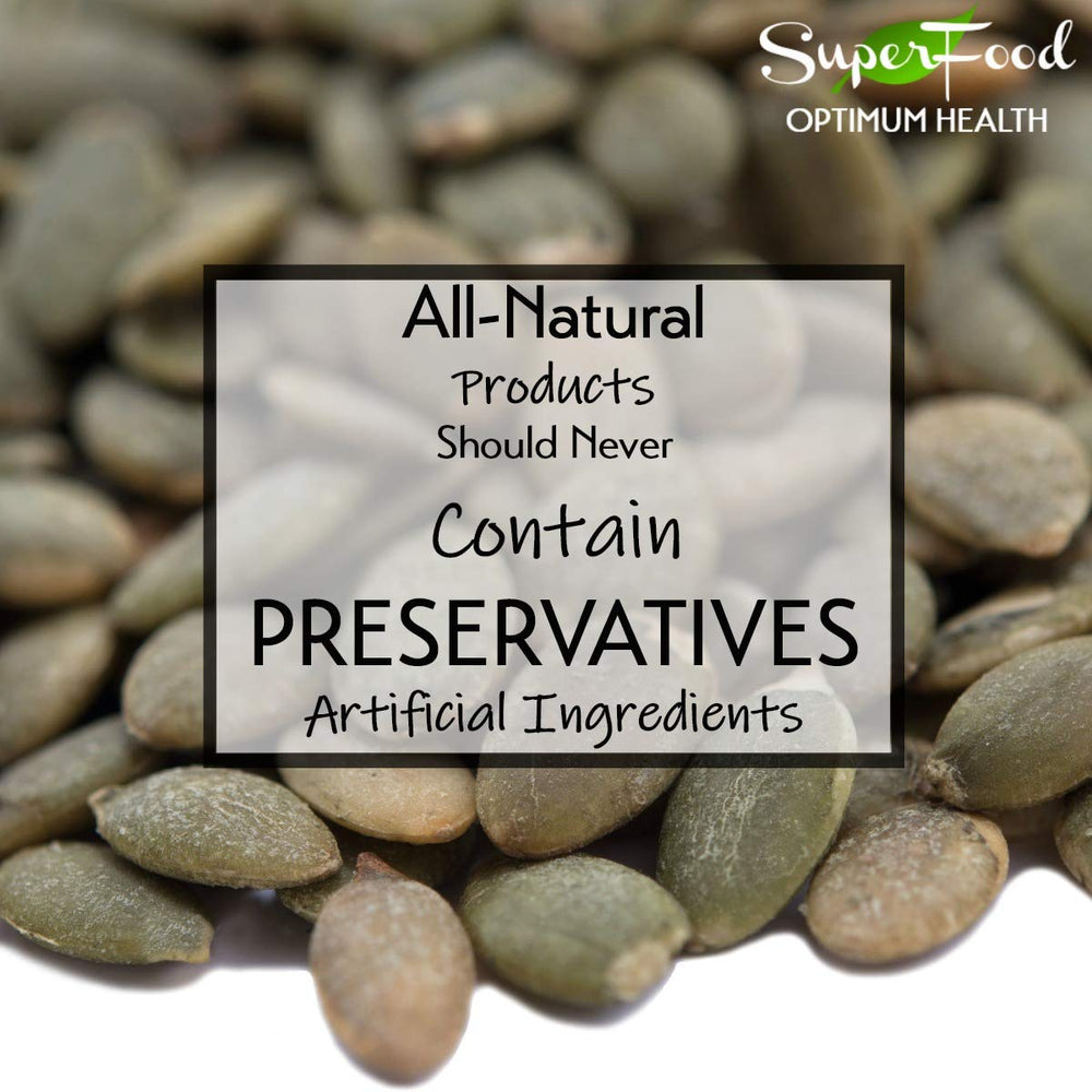 GERBS clean ingredients pumpkin seeds without artificial additives.