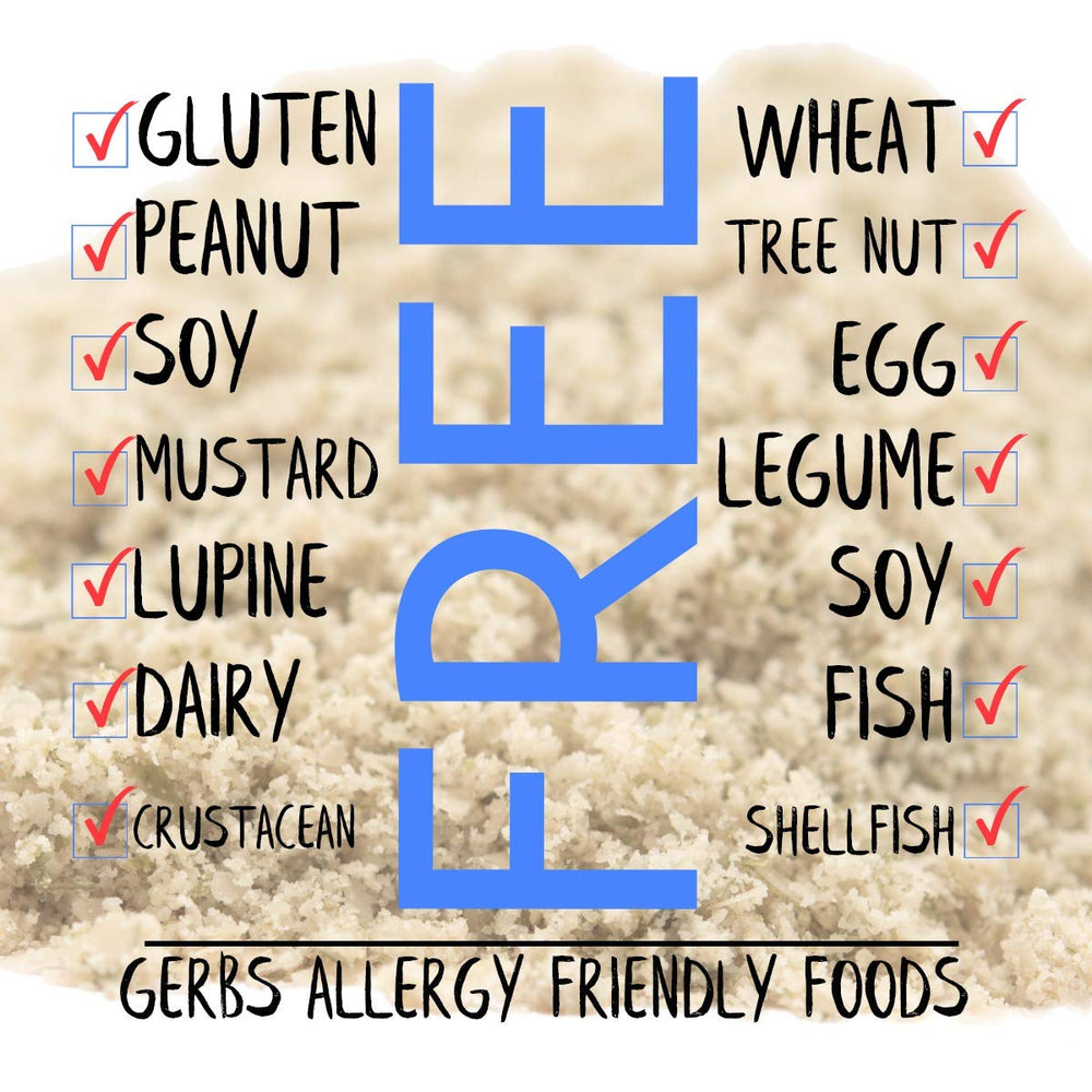 Label highlights carefully sourced ingredients from Gerbs Pumpkin Seed Meal.