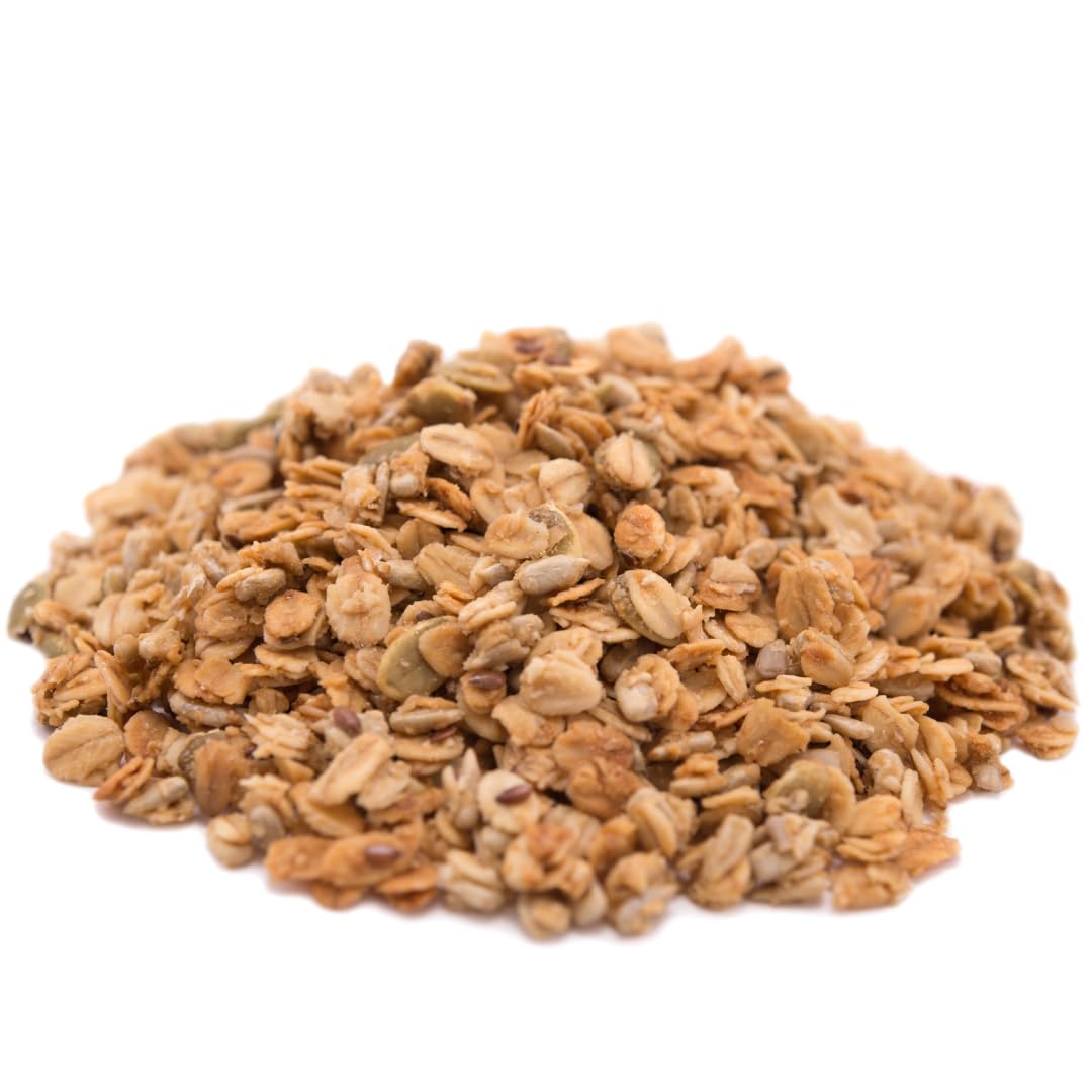 GERBS Original Seed n' Honey Granola bag front, a wholesome morning staple.