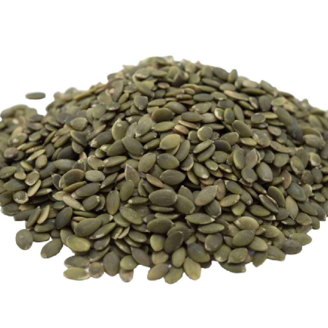 GERBS raw pumpkin seed kernels in resealable bag showing freshness benefits.