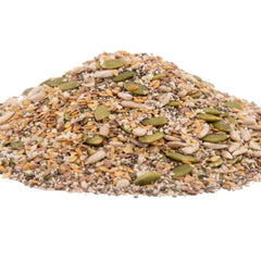 GERBS Super 7 Seed Snack Mix in a resealable bag, ready for on-the-go snacking.