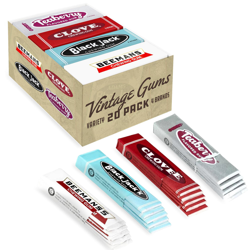 Gerrit's gum pack clove flavor delivers nostalgic aroma.
