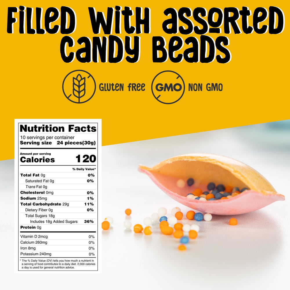 Gerrit's Satellite Wafers candy-bead fill reveals crunchy beads bursting with flavor