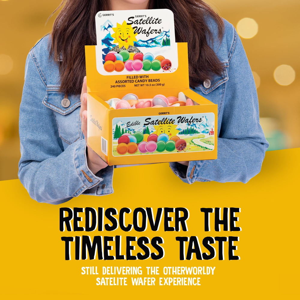 Gerrit's Satellite Wafers 240-pack is perfect for parties and gifting