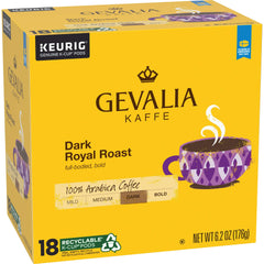 Gevalia 100% Arabica beans from around the world for full flavor.