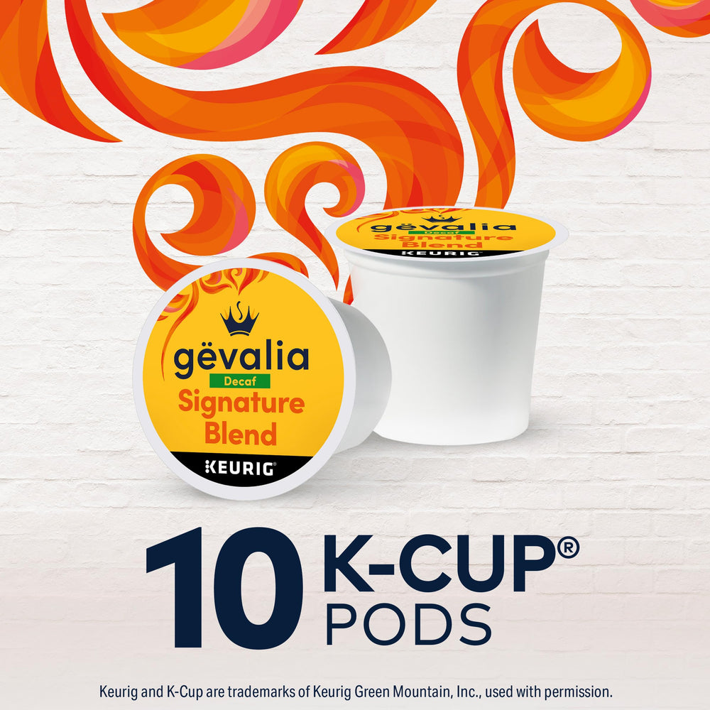 Gevalia slow-roasted Arabica beans lock in flavor