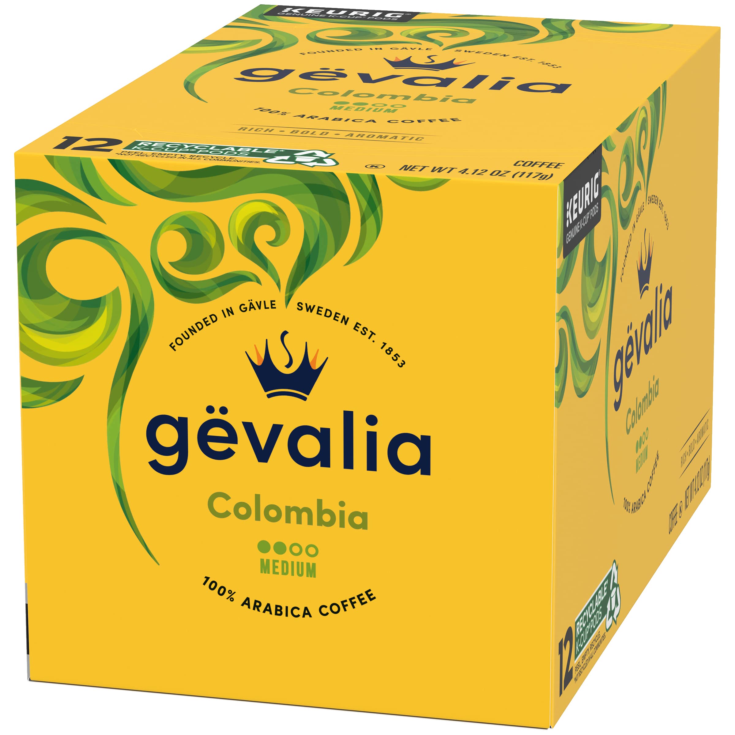 Gevalia aroma close-up hints inviting aroma and balanced notes