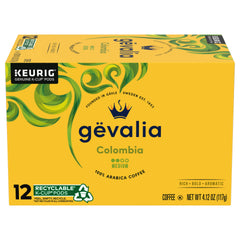 Gevalia Colombian K-Cups brewing with Keurig for fast, consistent cups
