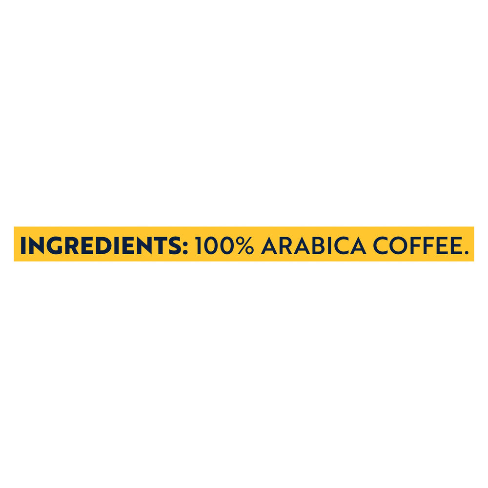 Gevalia Colombia pod closeup highlights premium Arabica for rich brews
