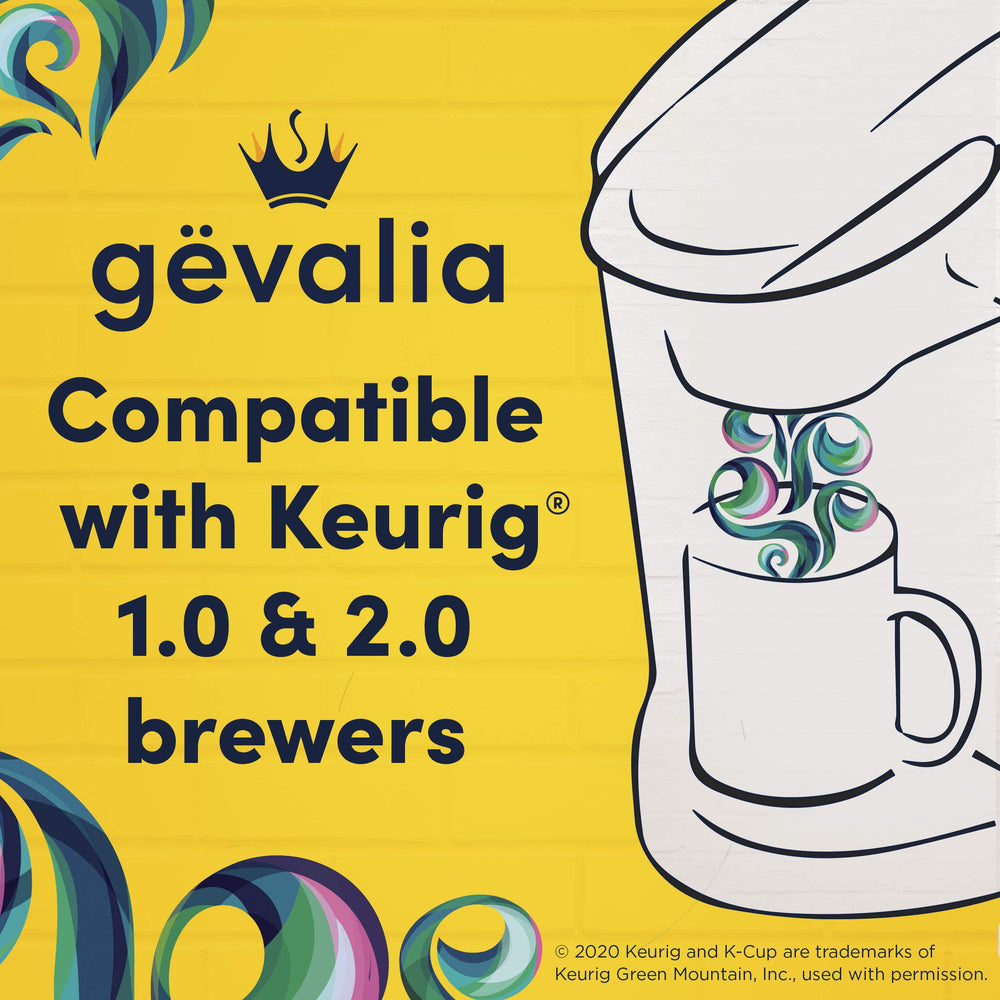 Gevalia Costa Rica coffee beans sourced from highland valleys.