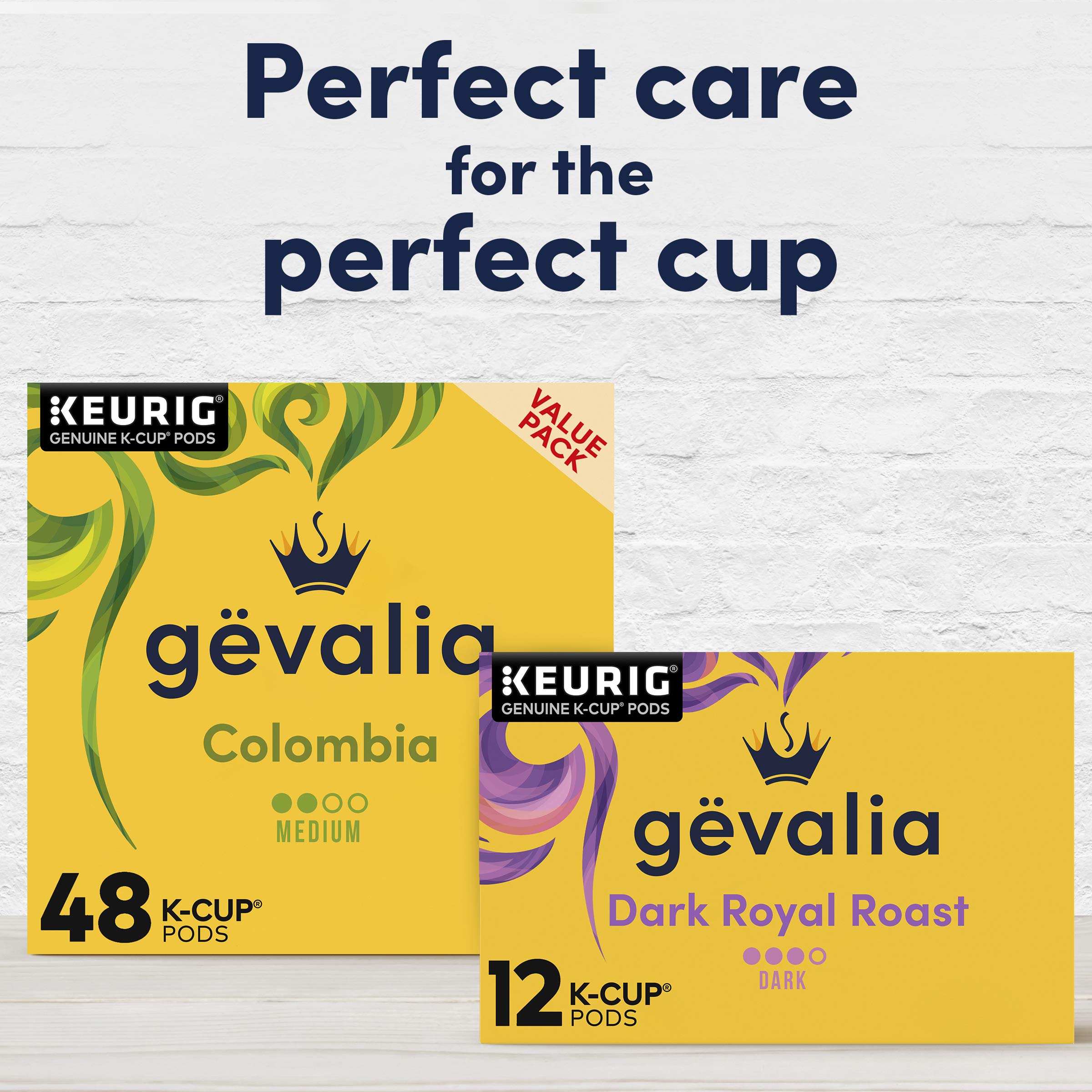 Gevalia Dark Royal Roast 72-pod bulk bundle for convenient brewing.