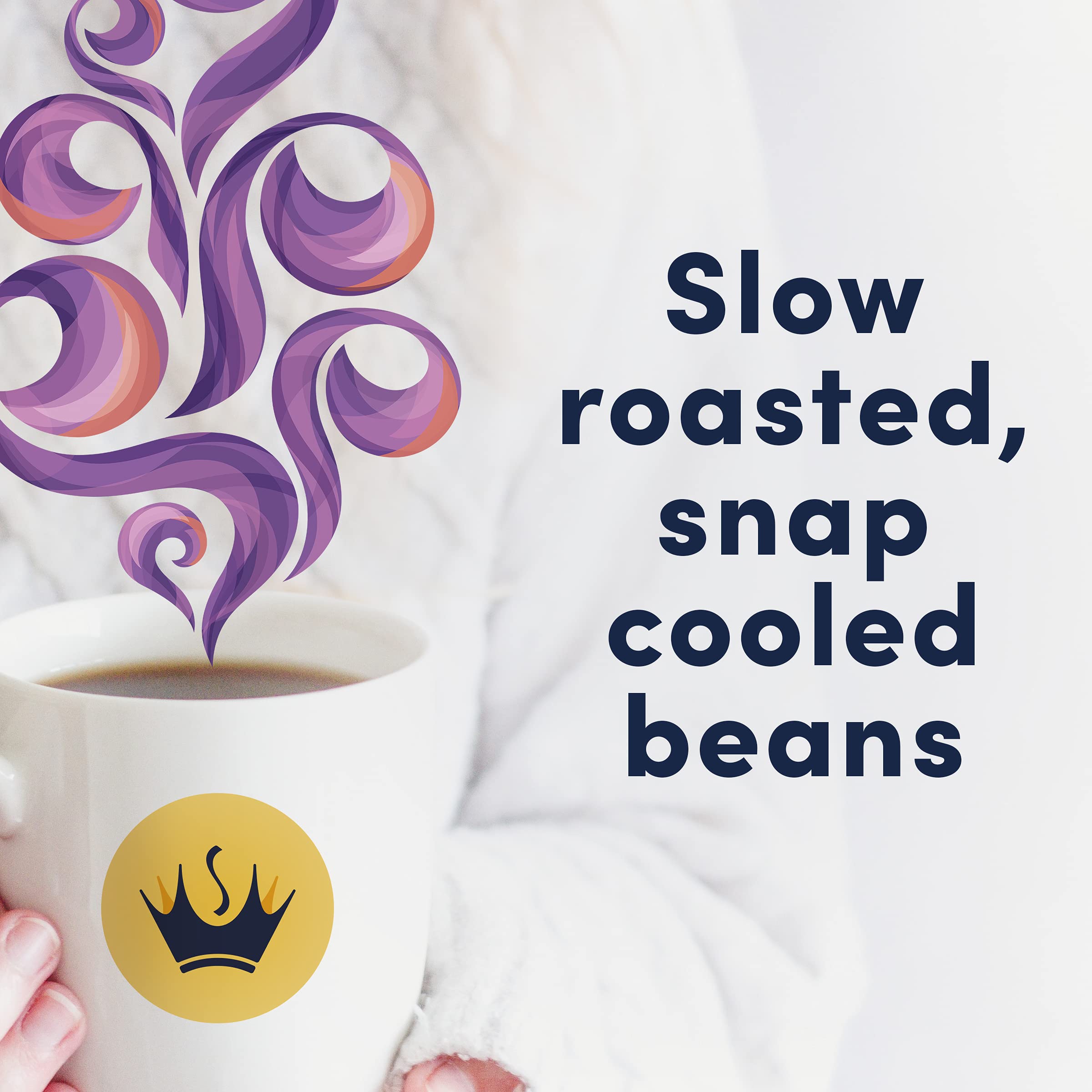 Gevalia Dark Royal Roast delivers a dense, full-bodied flavor profile.