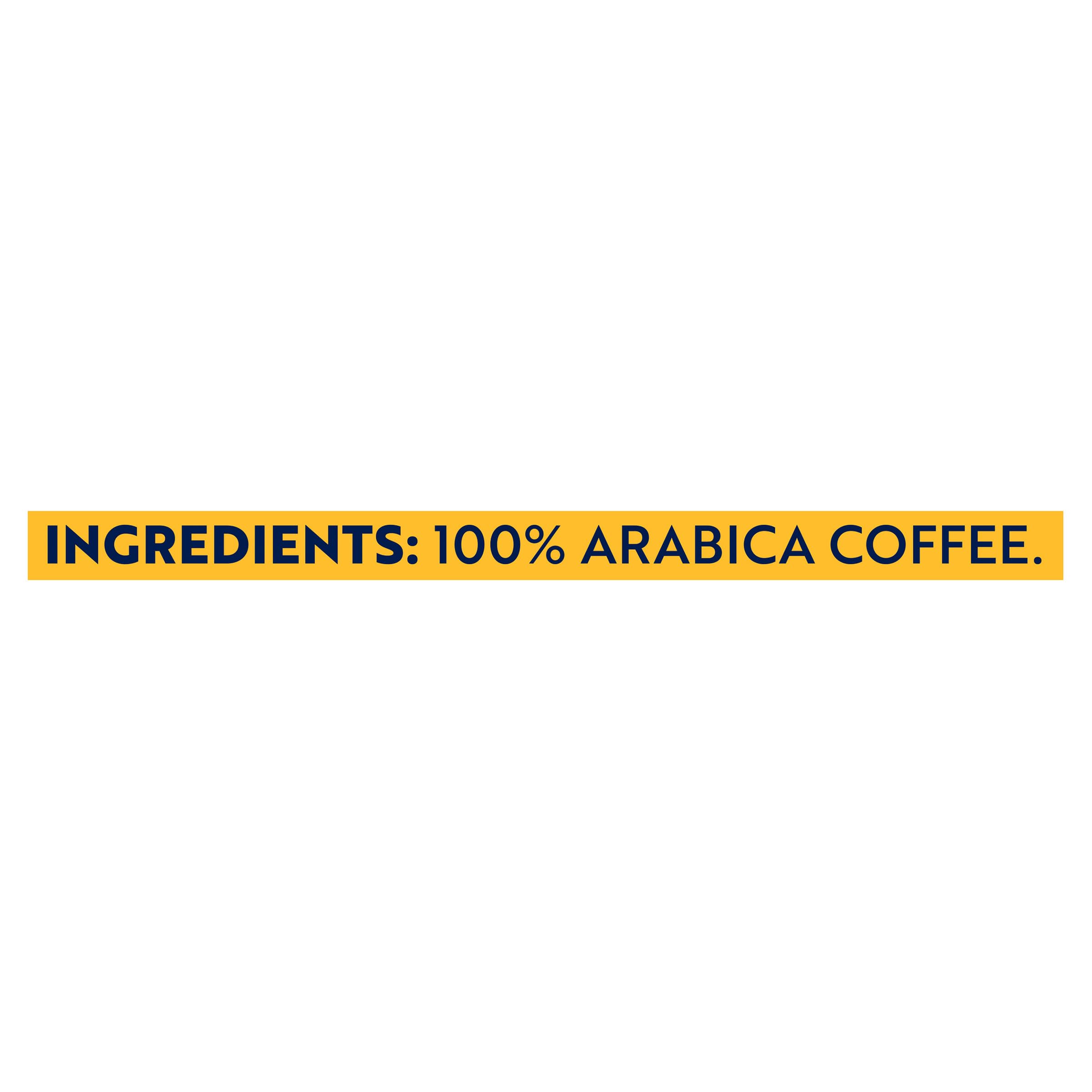 Gevalia Espresso Roast steaming cup illustrating bold flavor