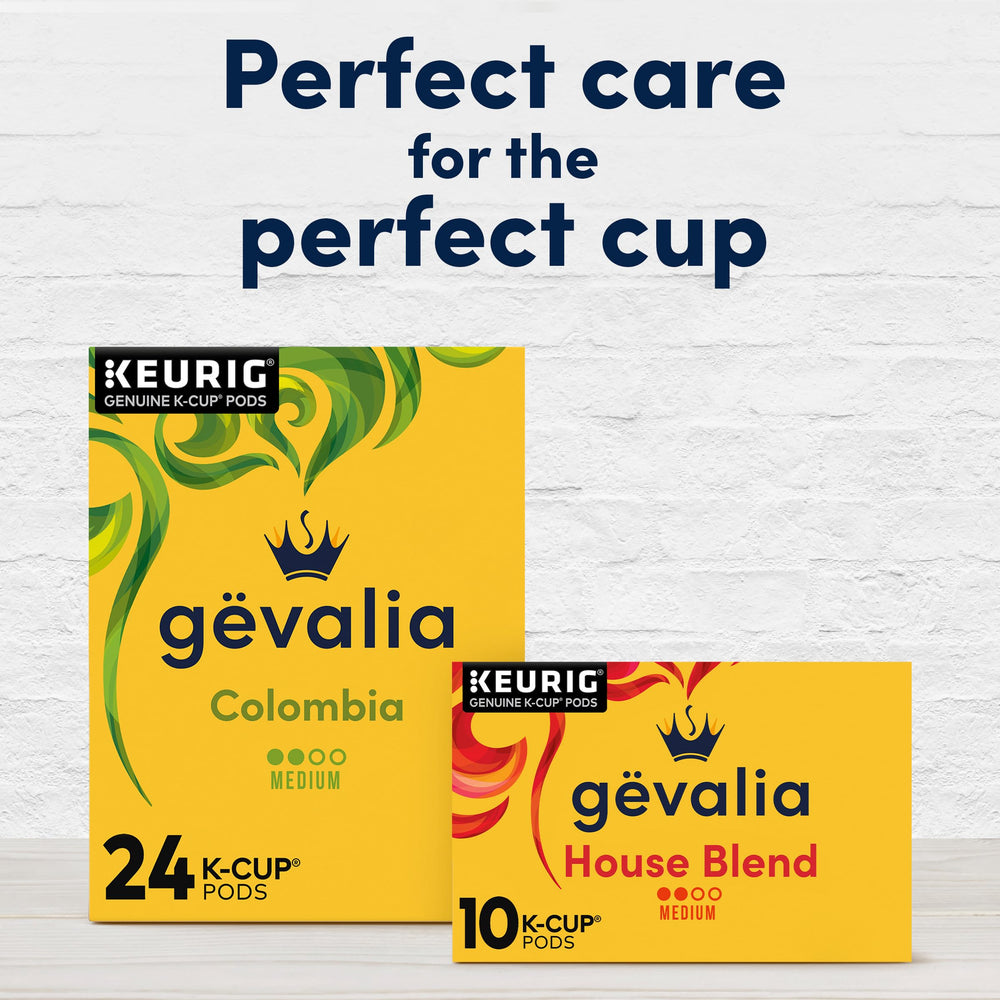Gevalia K-Cup box ready to brew a smooth medium roast.