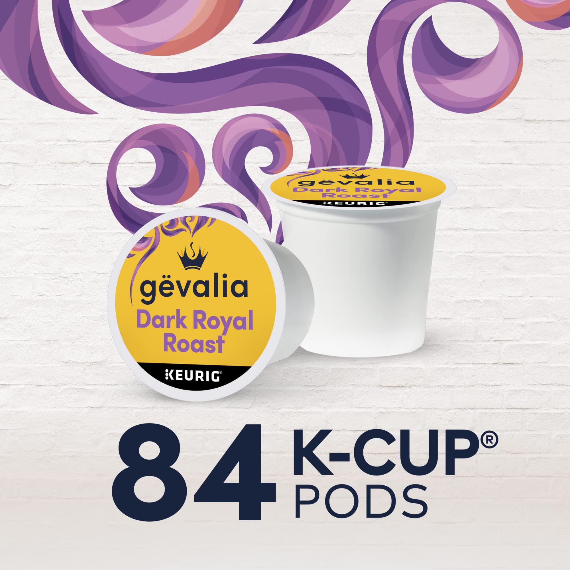 Gevalia K-Cup single serve pod ready to brew