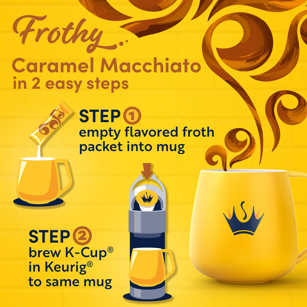 Gevalia single-serve pods lock in flavor until brewed.