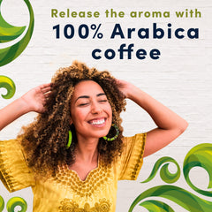 Gevalia's slow-roasted, snap-cooled beans lock in flavor and aroma.