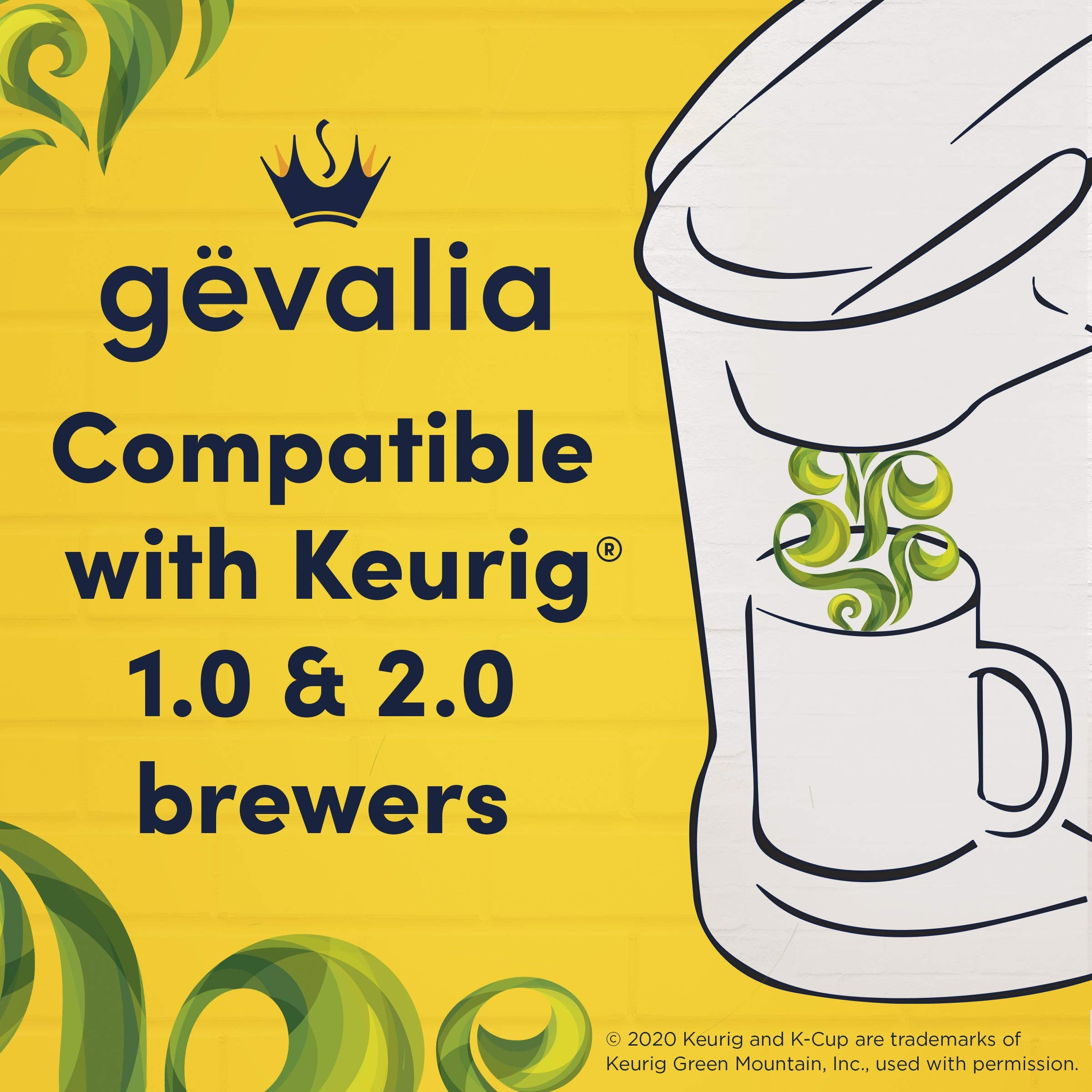 Gevalia snap-cooled aroma lock demonstrates preserved aroma