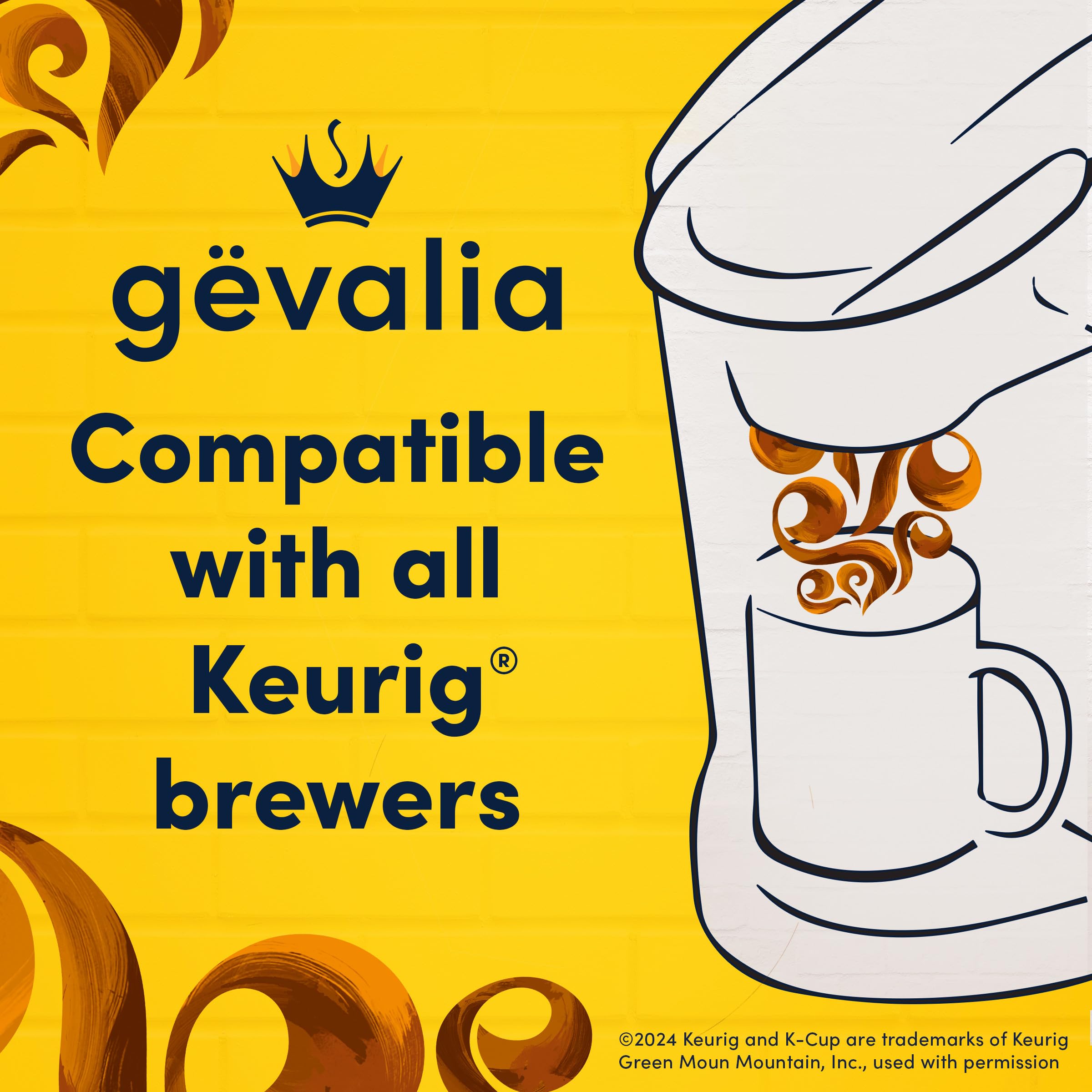 Gevalia Sweden origin, famed quality from 1853.