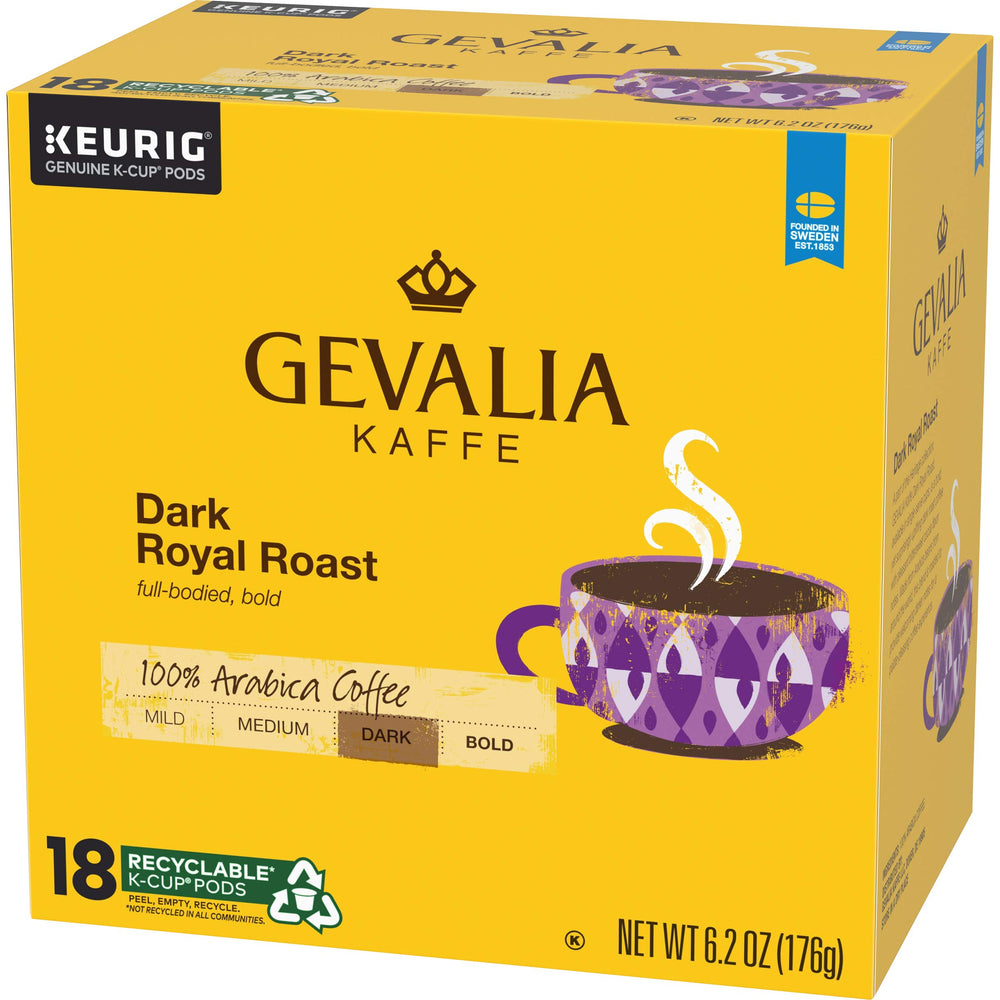 Gevalia Swedish tradition inspires a bold cocoa-note roast.