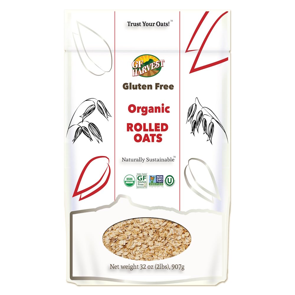 GF Harvest non-GMO and kosher oats for versatile dietary options.