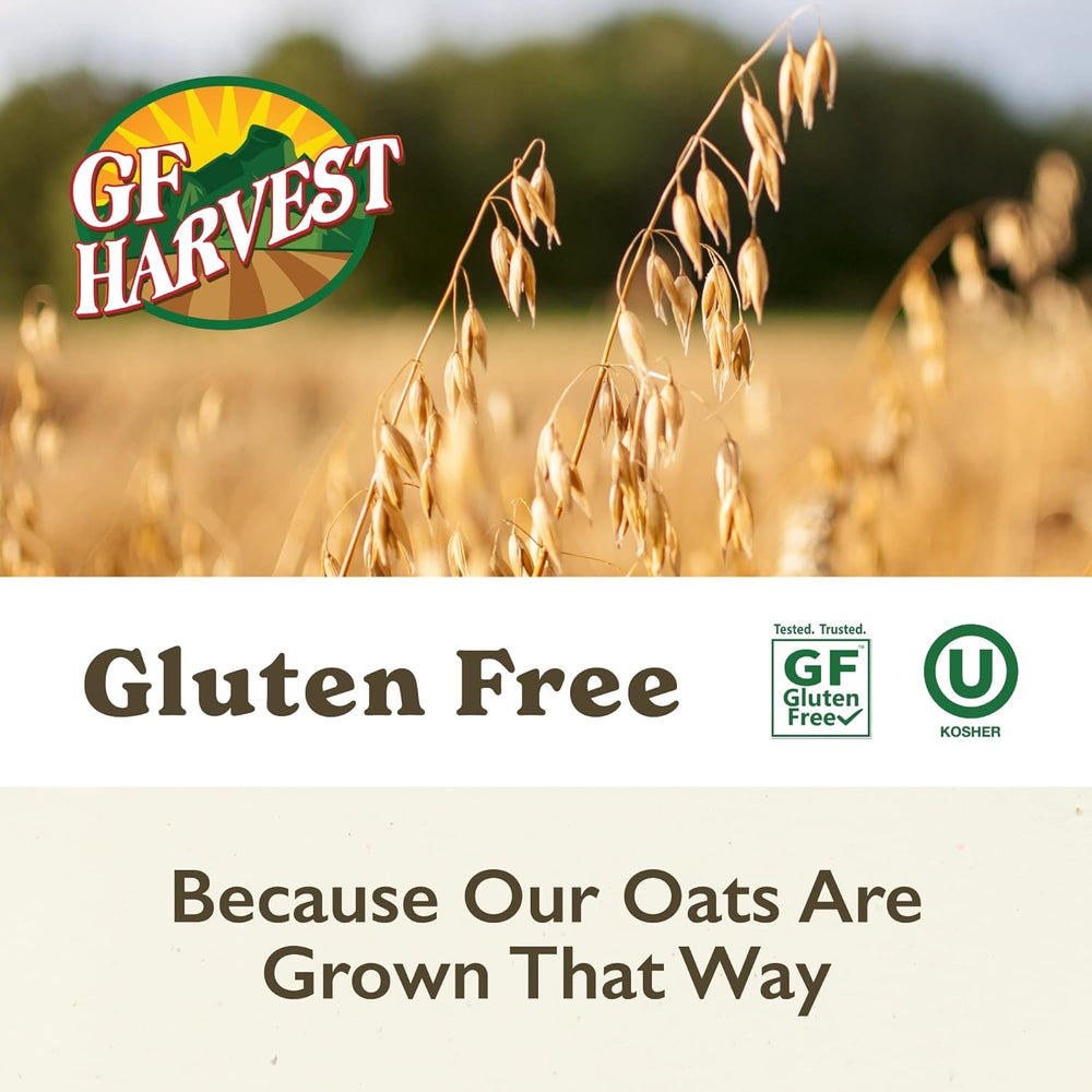 GF Harvest oats ideal for recipes, smoothies, and hot cereals.