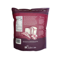 gfJules flour batter shows smooth texture ideal for gluten-free cakes and cookies.