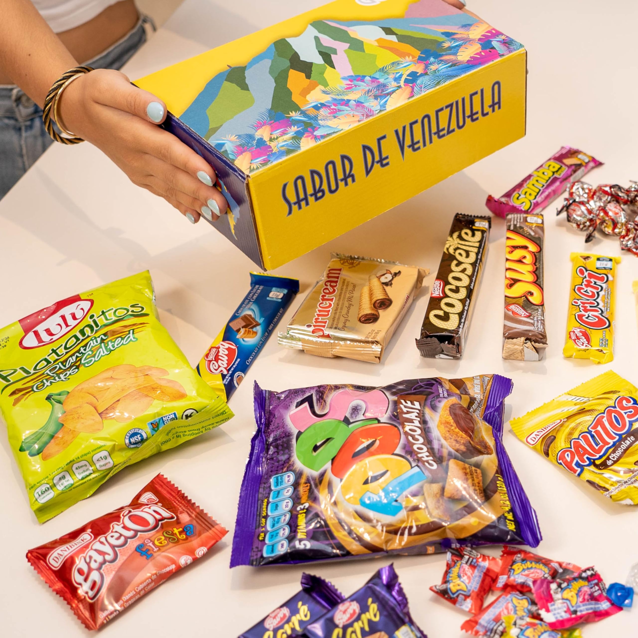 GG LATIN SABOR family snack sampler ideal for gatherings and movie nights