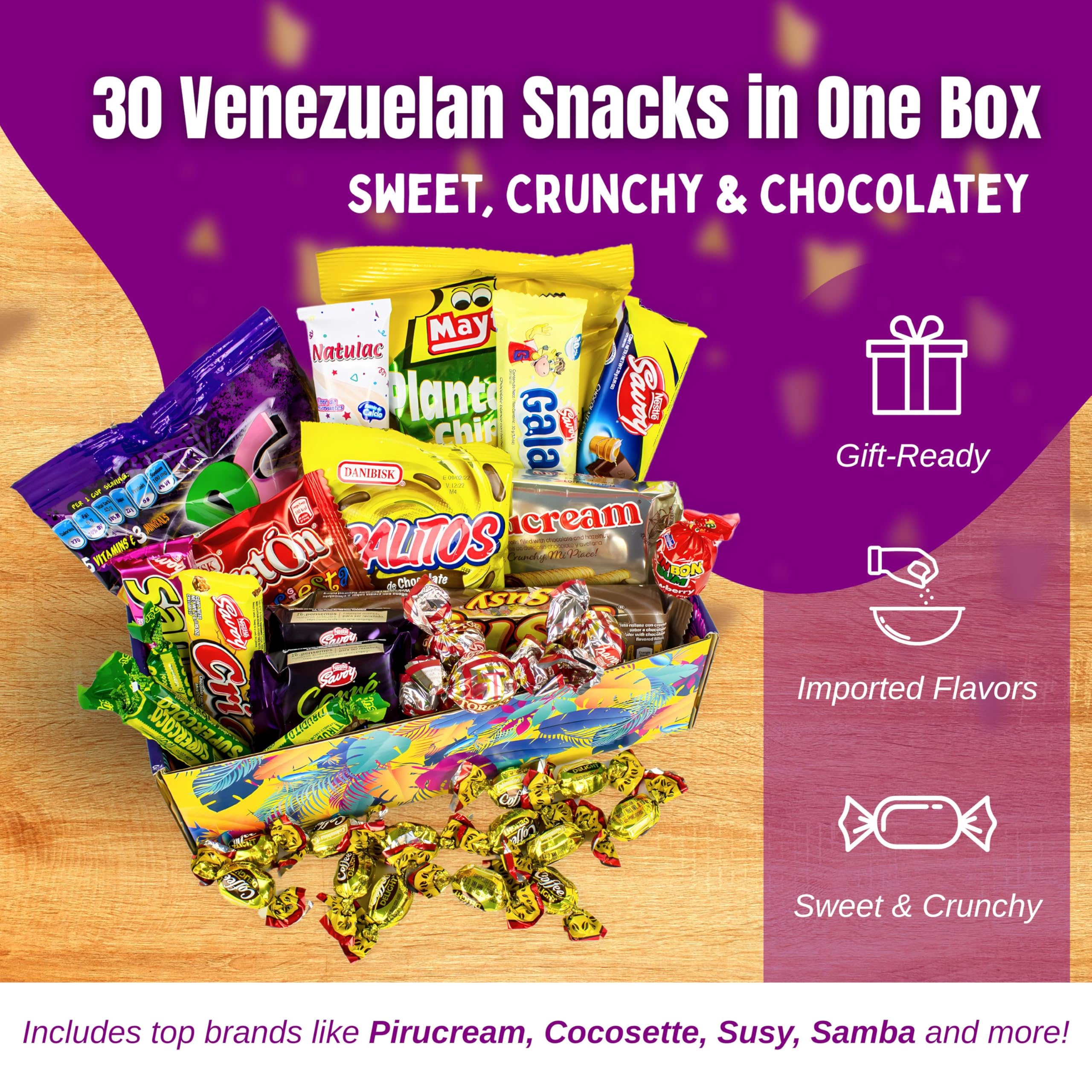 GG LATIN SABOR snacks gift box variety for celebrations and family moments