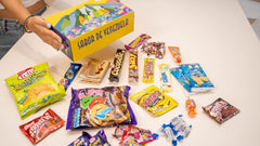 GG LATIN SABOR variety snack box open showing assorted treats