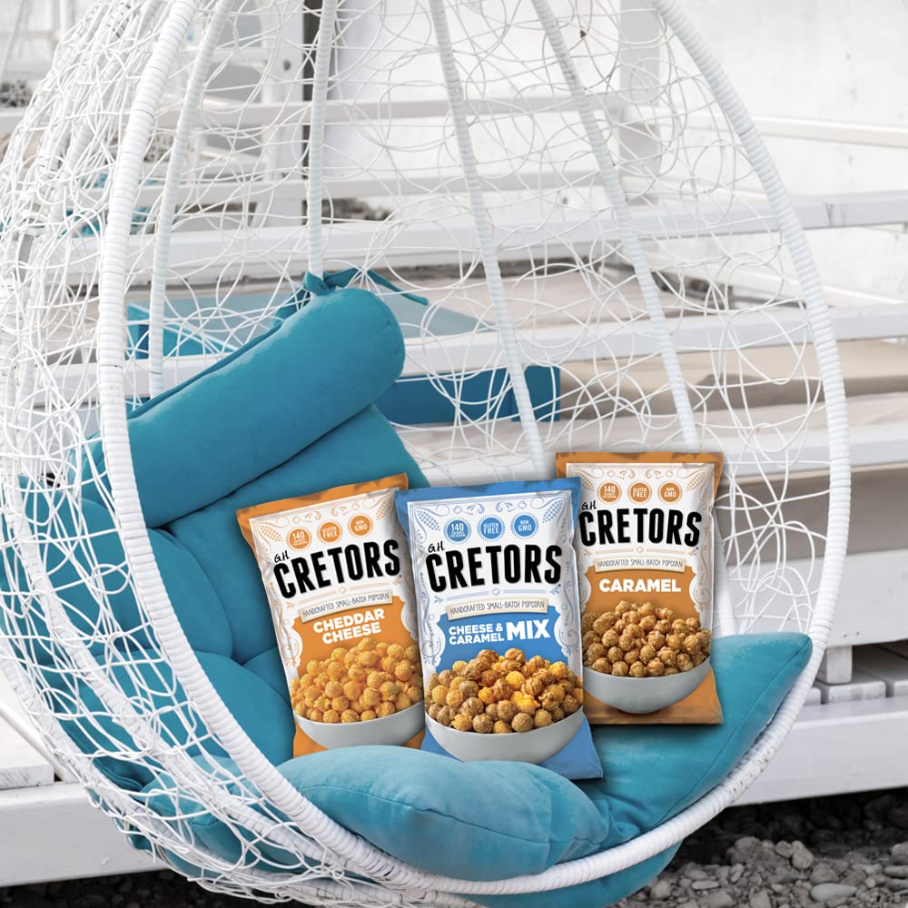 G.H. Cretors Snack time with popcorn on a serving tray for gatherings.