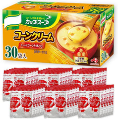 Ghibili Japanese Instant Cup Soup sachets for quick, convenient meals with corn cream flavor.