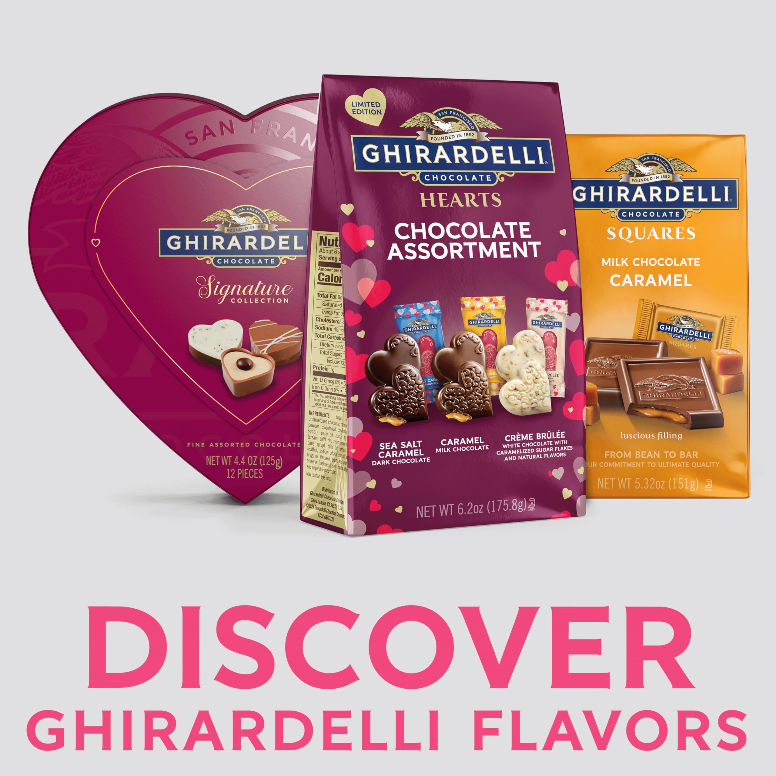 Ghirardelli Creme Brûlée flavor, vanilla notes shine.